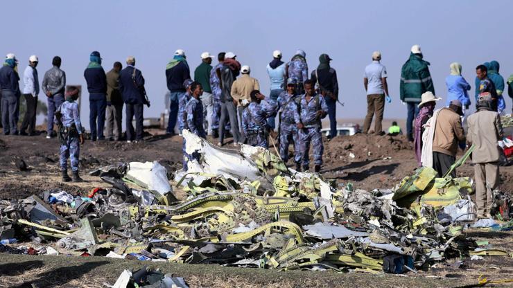 Son dakika... Düşen Etiyopya uçağıyla ilgili ön rapor açıklandı
