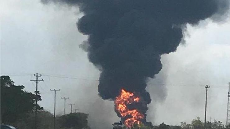 Venezuela’da petrol boru hattında yangın