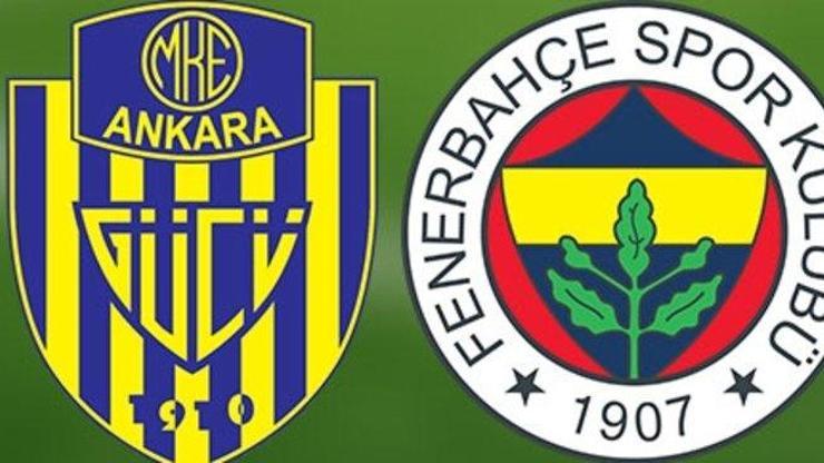 Ankaragücü - Fenerbahçe maçı muhtemel 11leri