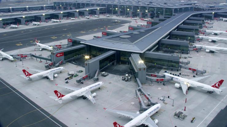 Büyük Göç sonrası İstanbul Havalimanı dronela görüntülendi