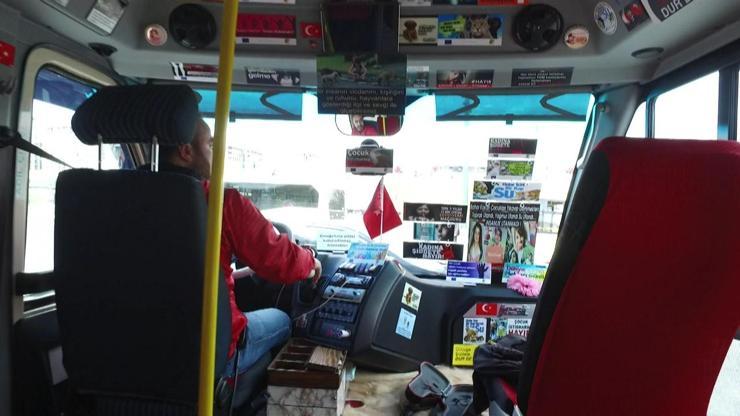 İstanbulda sıradışı bir minibüs