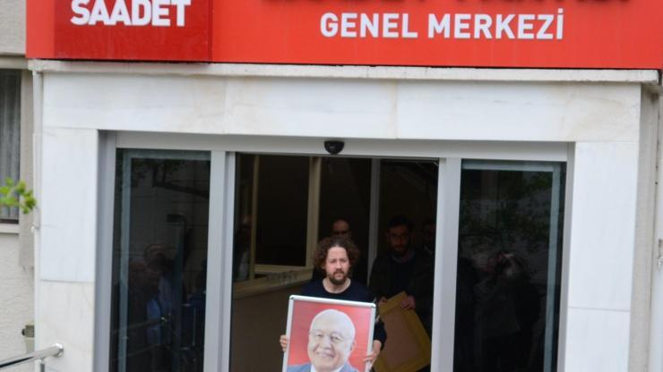 Saadet Partisi Genel Merkezi tahliye ediliyor