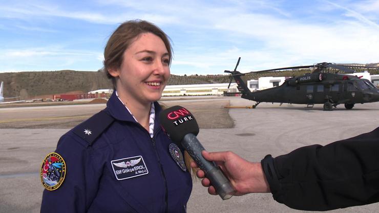 Emniyetin ilk kadın pilotu Elif Gökçe Erolun hikayesi - Gökyüzü Polisleri- 4