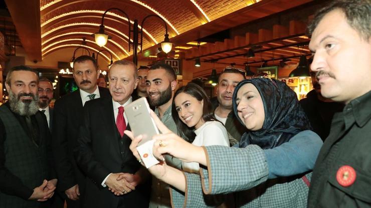 Cumhurbaşkanı Recep Tayyip Erdoğandan sürpriz ziyaret