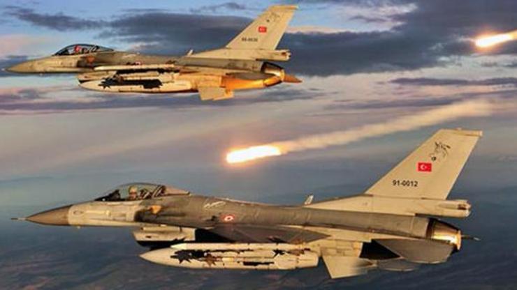 Kuzey Iraka hava harekatı: 14 terörist öldürüldü