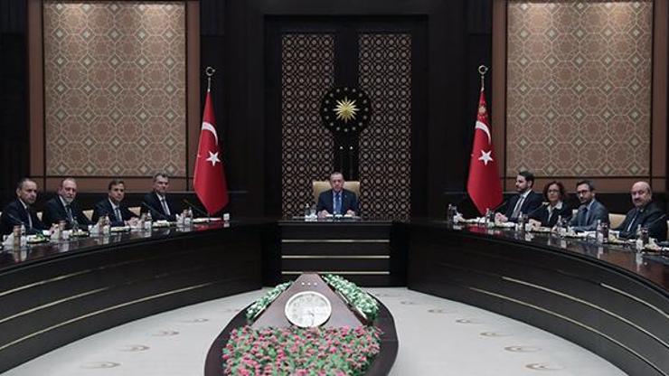 Cumhurbaşkanı Erdoğan, TÜSİAD Yönetim Kurulu üyelerini kabul etti