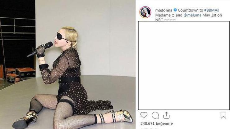 Madonna’dan 5 milyon dolarlık şov