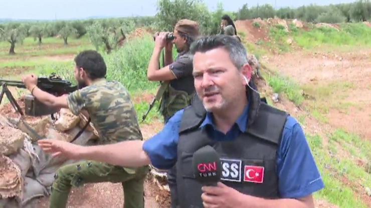 CNN TÜRK ekibi yoğun çatışmaların yaşandığı bölgede