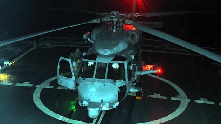 Denizkurdu-2019un üçüncü gününde helikopterler gücünü gösterdi