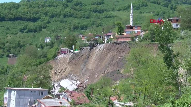 Karadenizde heyelan riski