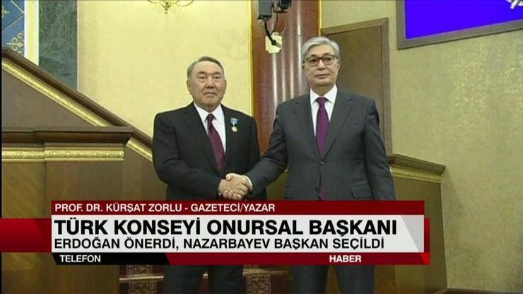 Nazarbayev Türk Konseyinin Ömür Boyu Onursal Başkanı oldu