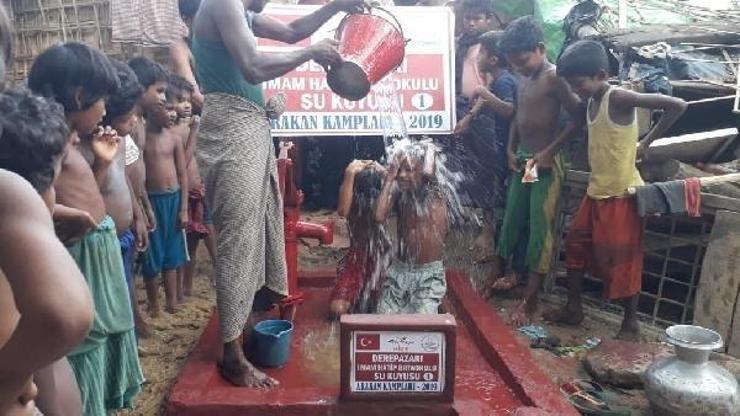 Derepazarı destek verdi, Arakan’a su kuyuları açıldı