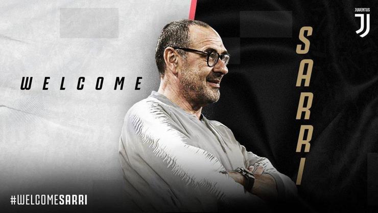 Juventusun yeni hocası Sarri oldu