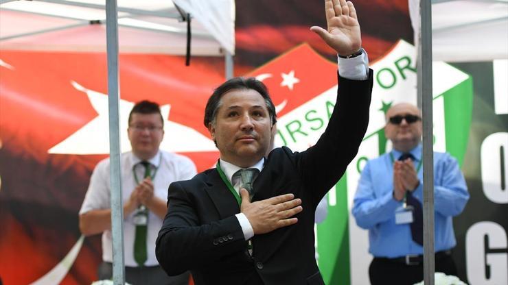 Bursasporun yeni başkanı Mesut Mestan oldu