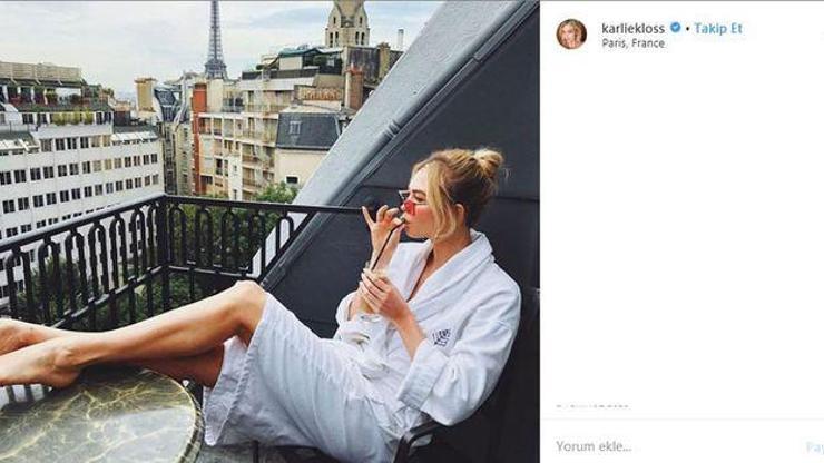 Karlie Kloss’dan örnek hareket