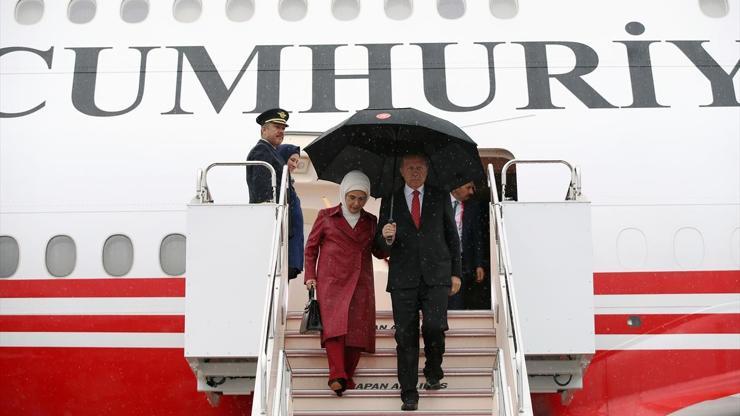 Cumhurbaşkanı Erdoğan G-20 Zirvesi için Japonyada