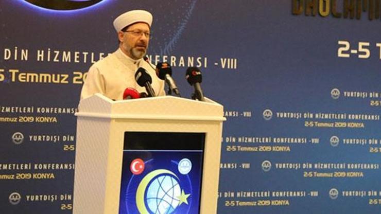 Diyanet İşleri Başkanı Yurt Dışı Din Hizmetleri Konferansında konuştu: İslamofobi, insan hakları sorunudur