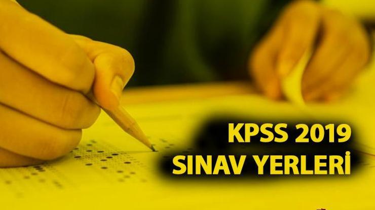 ÖSYM, KPSS sınav giriş belgesi ile sınav yerlerini açıklayacak