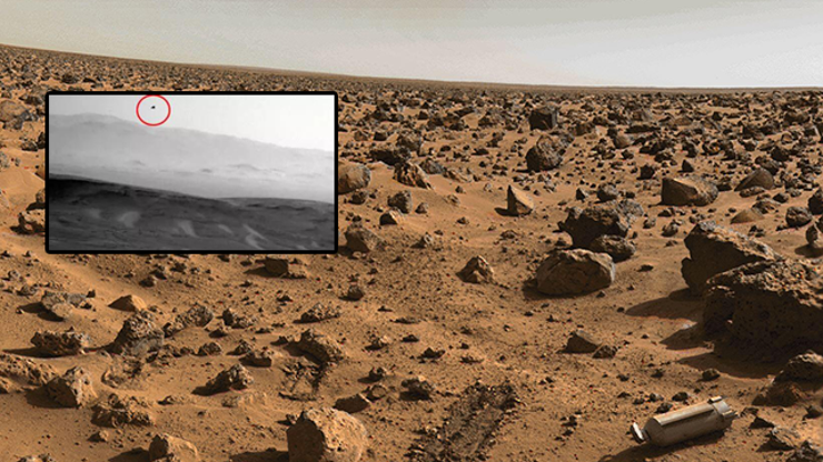 Tartışma yarattı: Marsta çekilen görüntü sosyal medyayı ikiye böldü