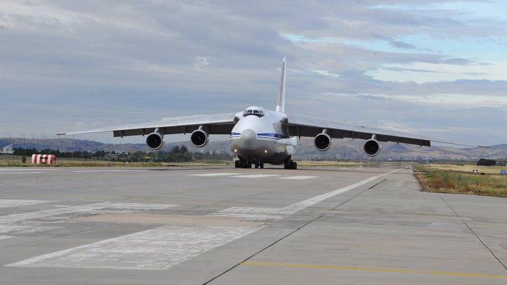 Son Dakika... S-400 teslimatında ikinci gün Rus uçağı Ankaraya indi
