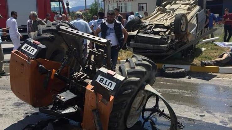 Samsunda feci kaza Çok sayıda yaralı var