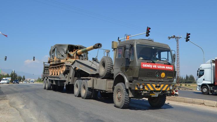 Sınıra termal kameralı tank sevkiyatı