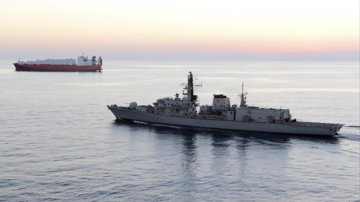 İngiltereden İrana karşı donanma önlemi HMS Montrose görev yerinde