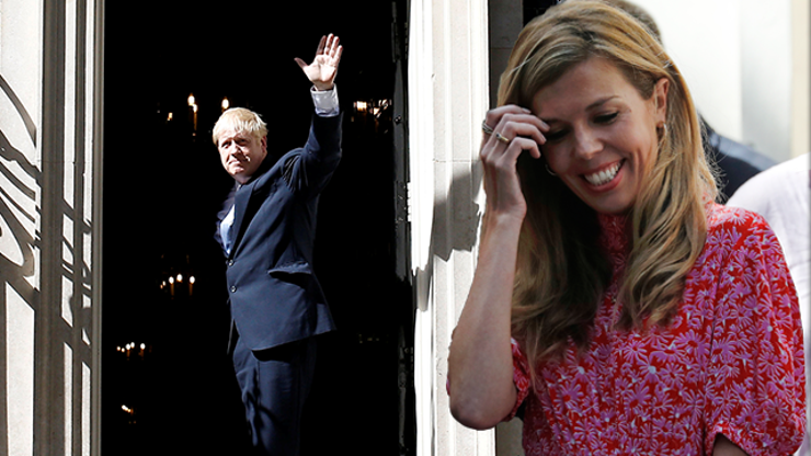 İngiltere başbakanı Boris Johnson ve sevgilisi gelenekleri yıktı