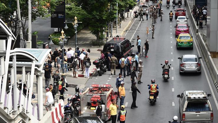 Taylandın başkenti Bangkokta patlamalar: 2 yaralı
