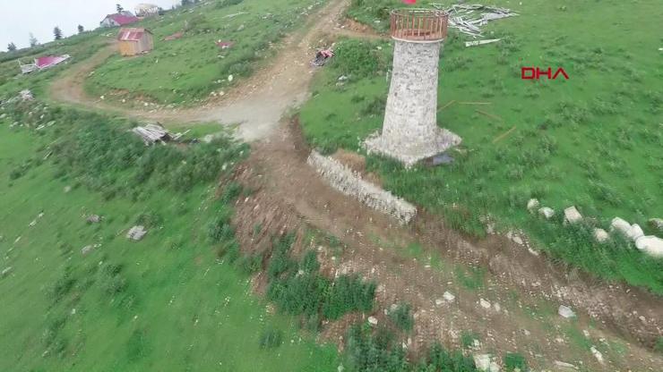 Denizden 40 kilometre uzakta deniz feneri