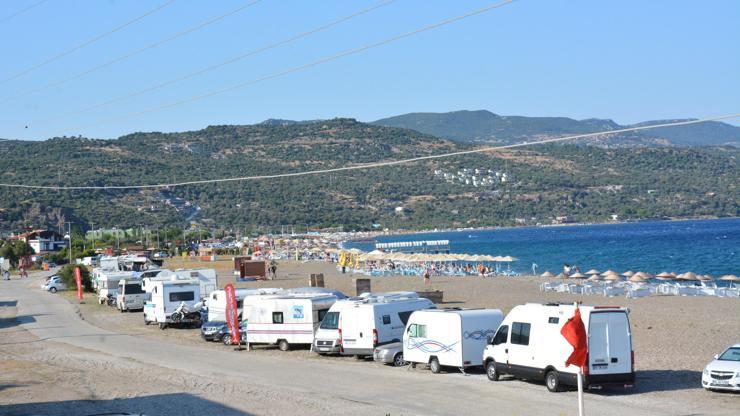 Assos’ta karavan tepkisi