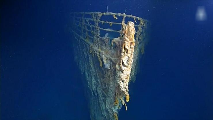 14 yıl sonra yeni görüntü: Batmaz denilen Titanik çürüyor