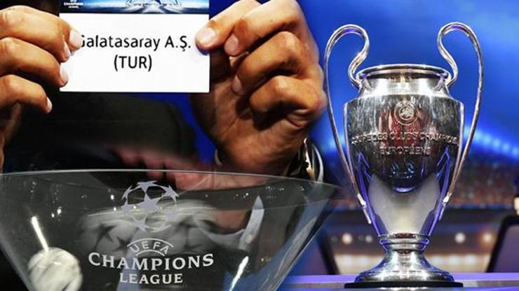 Galatasaray’ın Şampiyonlar Ligi rakipleri belli oluyor Kura çekimi hangi kanalda