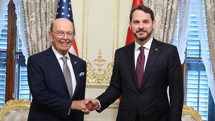 Bakan Albayrak, ABD Ticaret Bakanı ile görüştü
