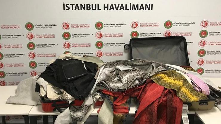 İstanbul Havalimanı’nda akılalmaz kaçakçılık