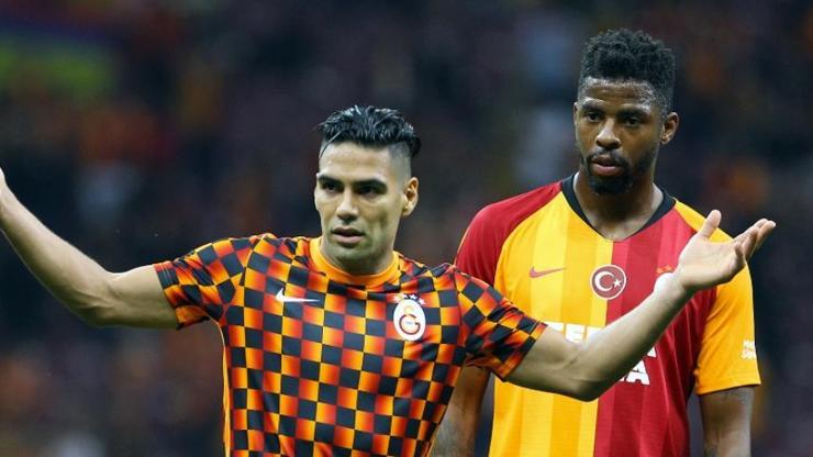 Galatasaray forması giyen damada Falcaodan mesaj
