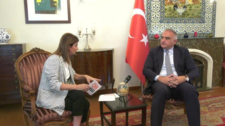 Turizm Bakanı CNN TÜRKe özel açıklamalarda bulundu