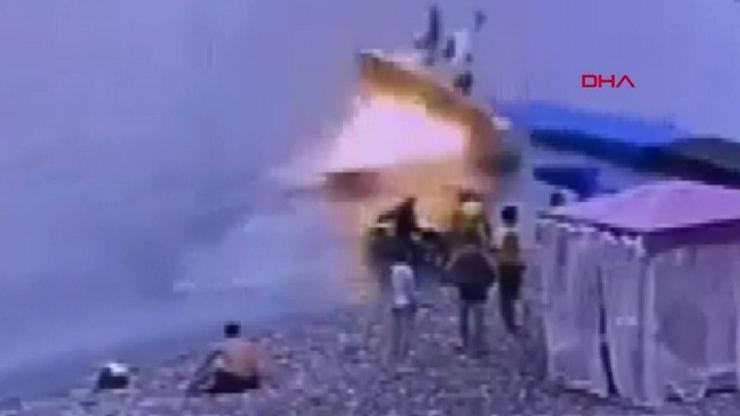 Rusyada sürat teknesi patladı