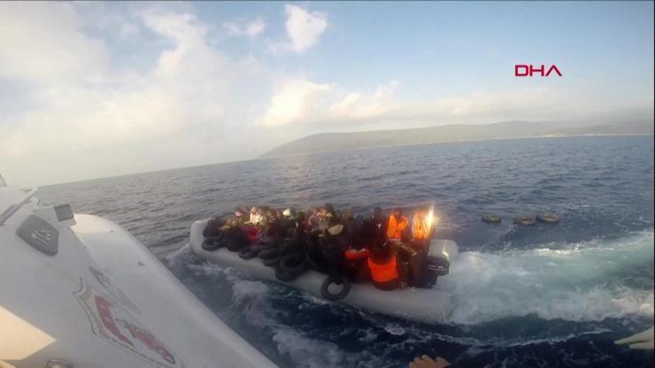 Ege Denizi’nde 9 ayda 36 bin 600 kaçak göçmen yakalandı