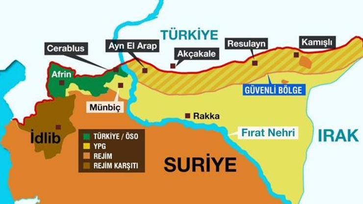 Pentagondan güvenli bölge açıklaması: Türkiyeye güvenimiz tam
