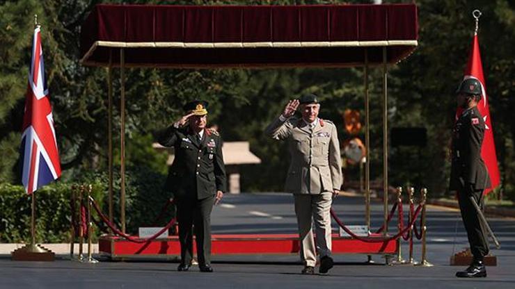 Orgeneral Güler, İngiltere Genelkurmay Başkanı ile görüştü