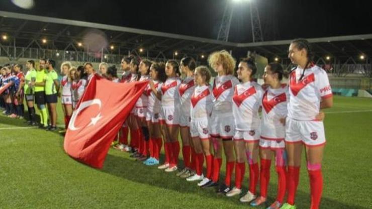 Kadın Ragbi Lig Milli Takımımız Fransaya kaybetti