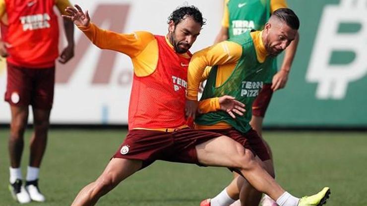 Galatasaray, Real Madrid maçına hazırlanıyor Falcao ayrı çalıştı