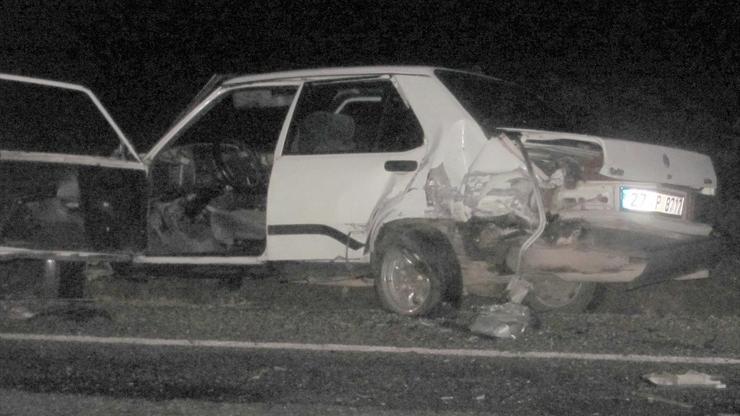 Gaziantepte trafik kazası: 1 ölü, 1 yaralı