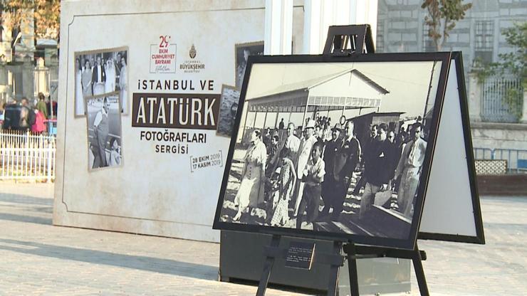 Sultanahmette Atatürk sergisi açıldı