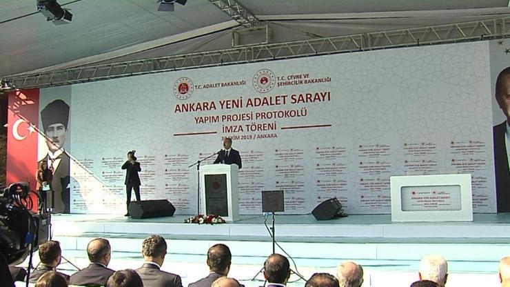 Ankaraya yeni Adalet Sarayı yapılacak