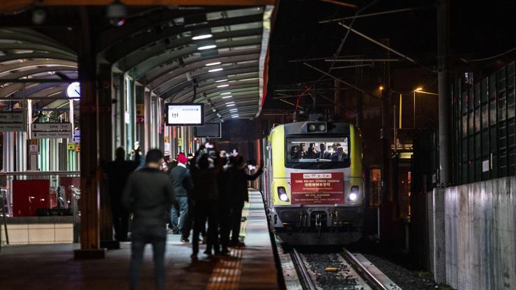 Çinden Avrupaya giden ilk yük treni Marmaraydan geçti