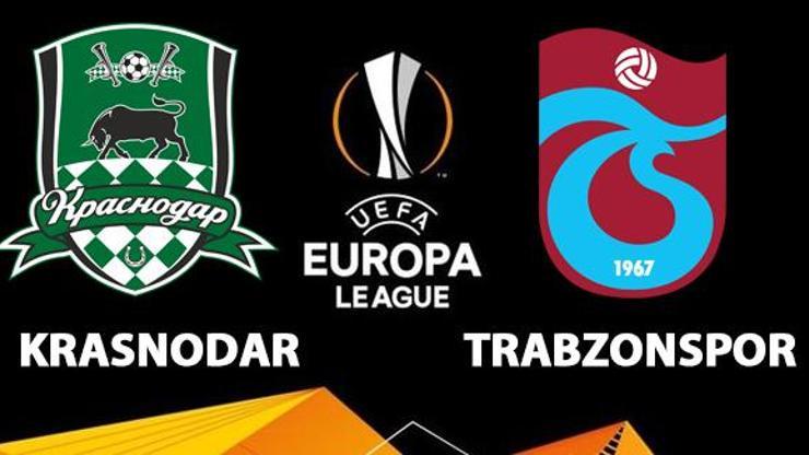 Krasnodar Trabzonspor maçı saat kaçta TS UEFA maçı hangi kanalda izlenecek