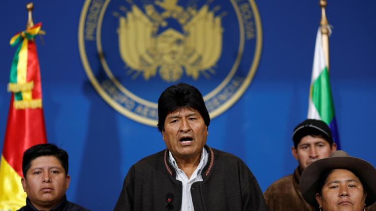 İstifa eden Bolivya Devlet Başkanı Morales hakkında yakalama kararı