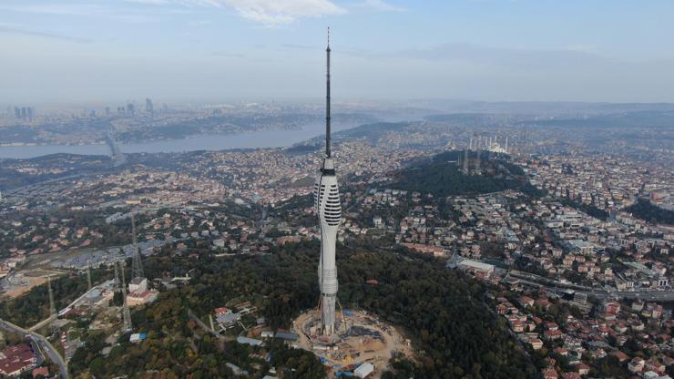 İstanbullular merakla bekliyor Son parçaları yerleştiriliyor...